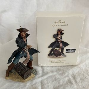 Hallmark Keepsake Ornament Disney Pirates of The Carribean Captain Jack Sparrow